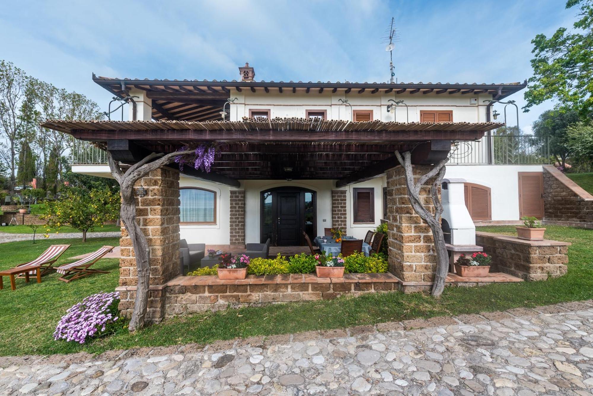 Villa Gli Eucalipti Cerveteri Chambre photo